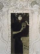 Gustav Klimt Tragedy Germany oil painting artist